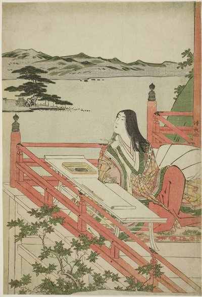 Murasaki Shikibu, 1779-1789 de Torii Kiyonaga
