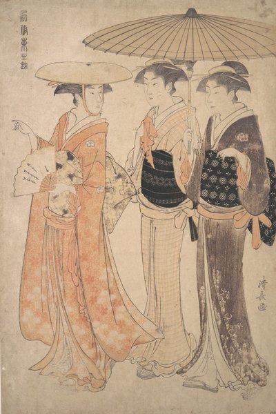 El paseo de Torii Kiyonaga