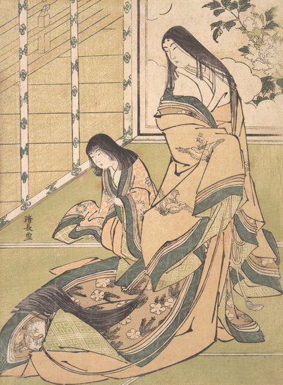 La Tercera Princesa Onna San no Miya, ca. 1781-89 de Torii Kiyonaga