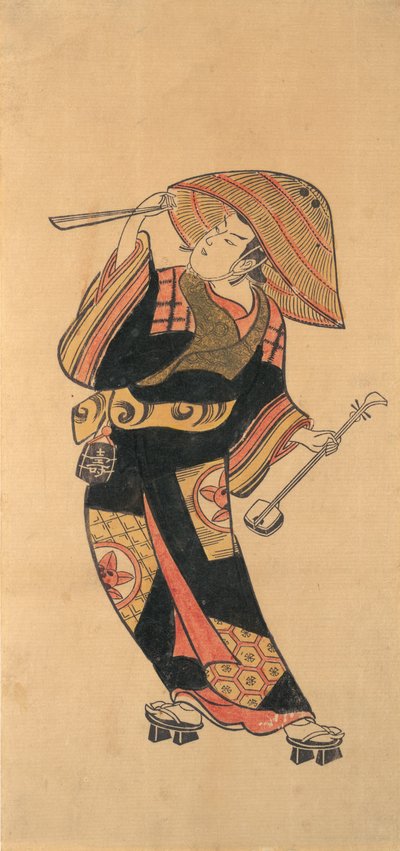 Ichimura Takenojo VIII, ca. 1720. de Torii Kiyotomo.