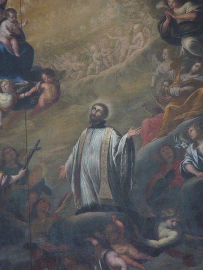 San Francisco Javier (detalle de un cuadro de altar) de Torriani