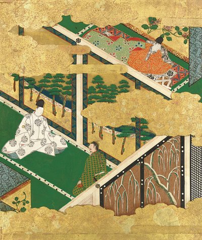 El Roble Kashiwagi, finales del siglo XVI-principios del siglo XVII de Tosa Mitsuyoshi
