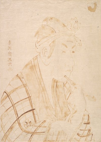 El Actor Matsumoto Koshiro como Banzuin Chobei de Toshusai Sharaku
