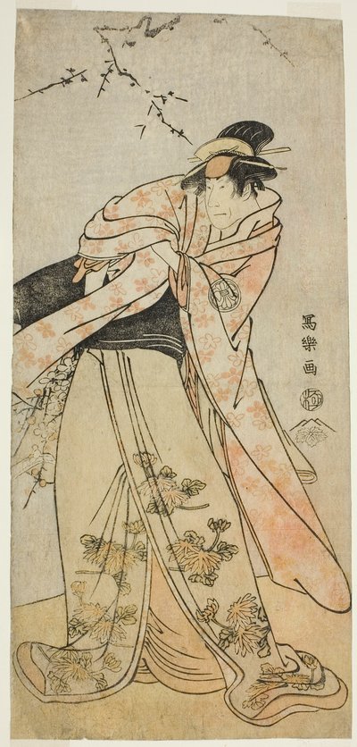 El Actor Segawa Kikunojo III como Shirabyoshi Hisakata de Miyako Kujo (Sandai-me Segawa Kikunojo no Miyako Kujo no Shirabyoshi Hisakata) de Toshusai Sharaku