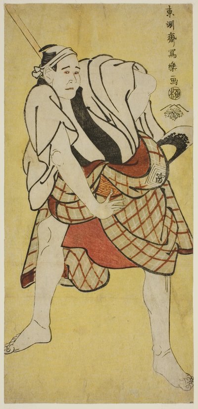 El actor Ichikawa Tomiemon como Inokuma Monbei de Toshusai Sharaku