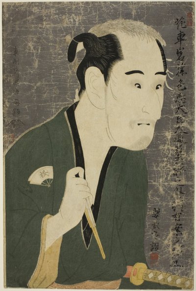 El Actor Onoe Matsusuke I como Matsushita Mikinoshin de Toshusai Sharaku