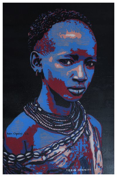 Jóvenes africanos llenos de color de Tosin Oyeniyi