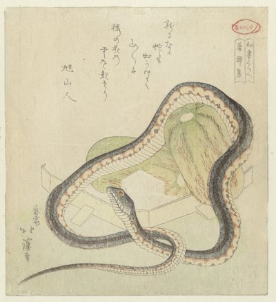 Una antología de cosas escuchadas, pasadas y presentes. Chomonjû (título sobre objeto) Una comparación de escritos japoneses (título de la serie) washo kurabe (título de la serie sobre el objeto) de Totoya Hokkei