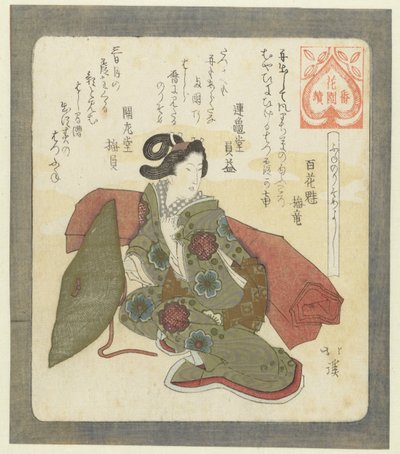 Es bueno hacer el primer viaje en barco. Funenorisomeyoshi (título sobre el objeto) Una serie para la Sociedad de Poesía Hanazono (título de la serie) Hanazono bantsuzuki (título de la serie sobre el objeto) de Totoya Hokkei