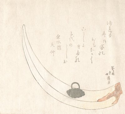 Florero de Cuerno de Totoya Hokkei