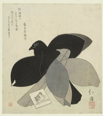 dos cometas de Totoya Hokkei