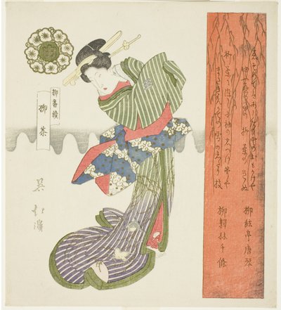 Té de Sauce, de la serie "Una Serie de Sauces" de Totoya Hokkei