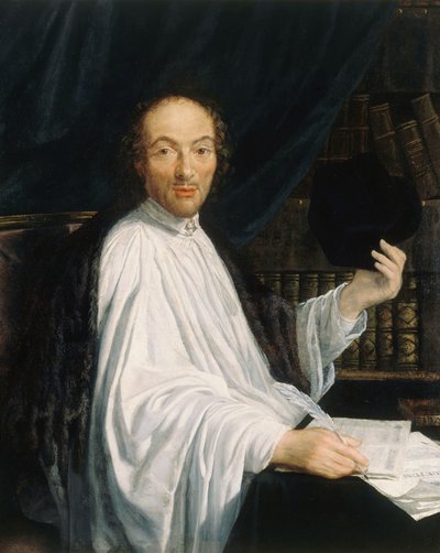 Retrato del poeta Jean-Baptiste de Santeuil 1630-1697, 1665-1670 de Toussain Dumée