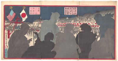 Esplendor de la procesión del general Grant de América (Beikoku Guranto-shi go tsūkō no han