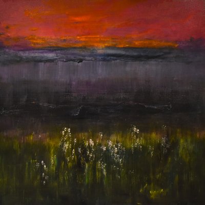 Eventide 2, 2017 (óleo sobre lienzo) de Tracy Lambros