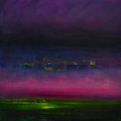 Eventide 4, 2017 (óleo sobre lienzo) de Tracy Lambros