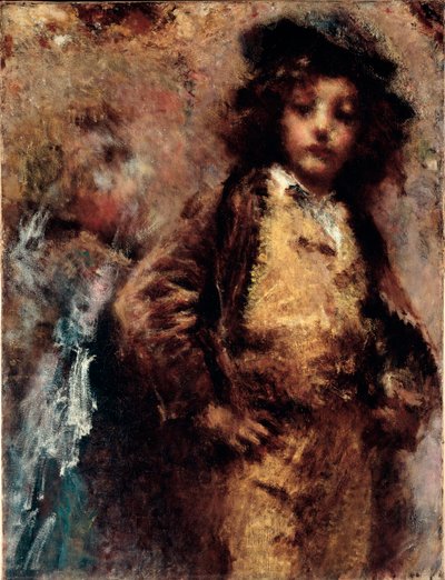 Pobre pero hermoso Retrato de un joven que parece un dandi de Tranquillo Cremona