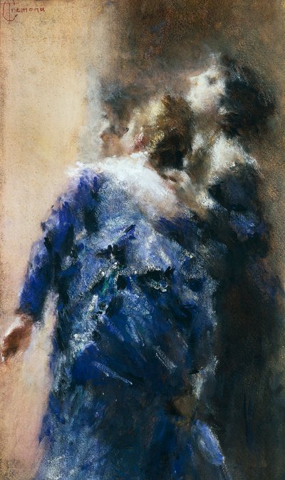 Las damas curiosas, por Tranquillo Cremona de Tranquillo Cremona