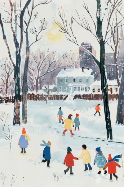 Feliz día de invierno de Treechild