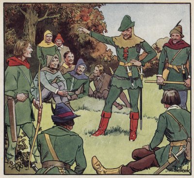 Robin Hood y sus alegres compañeros de Trelleek