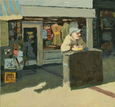 Merienda en la calle, 2018 de Trevor Burgess