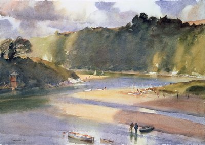Verano en el estuario, Devon de Trevor Chamberlain