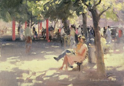 Bajo los árboles, South Bank de Trevor Chamberlain