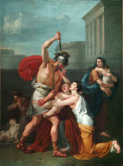 La masacre de los inocentes, 1809 de Trofim Fyodorovich Durnov