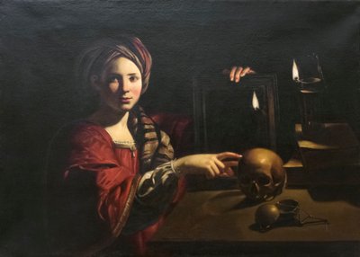 Vanitas, alegoría de la vanidad de Trophime Bigot