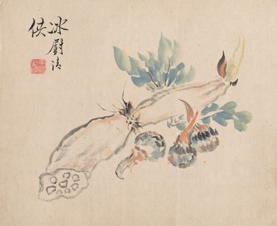 Raíz de loto y lengua de víbora de Tsubaki Chinzan