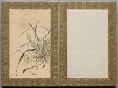 Pintar a partir de flores y hierbas de Tsubaki Chinzan