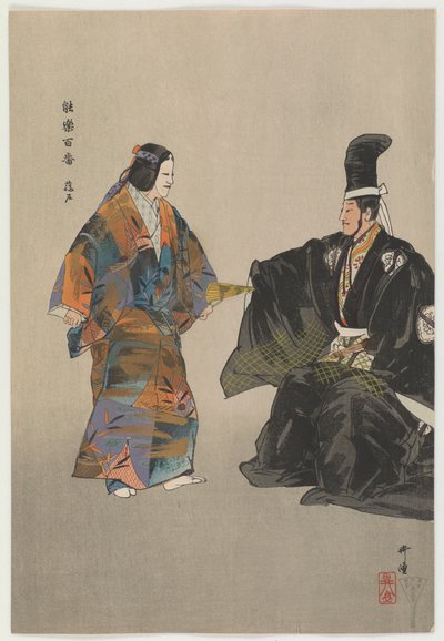 Un joven pescador pobre de Fujito de Tsukioka Kogyo