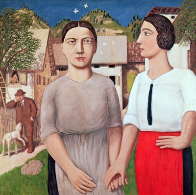 La Corte de las Palomas de Tullio Garbari