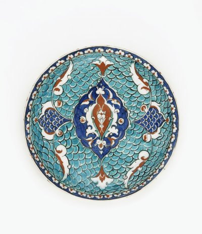 Plato, Iznik, dinastía Otomana de Turkish School