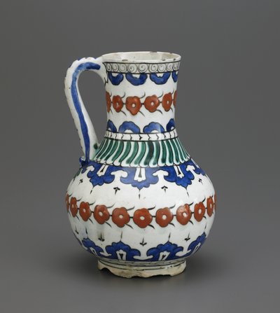 Jarra, Iznik, dinastía Otomana, siglos XVI-XVII de Turkish School