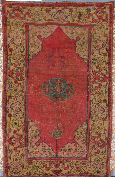 Alfombra Oushak (lana) de Turkish School