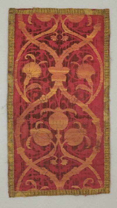 Panel: terciopelo con diseño vacío de Turkish School