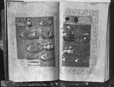 El Suleymanname o Vida de Suleyman, la Flota del Sultán de Turkish School