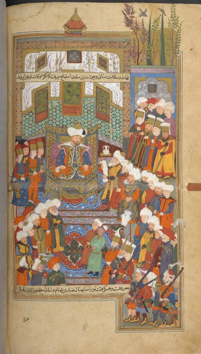 Timur evony antes de Bayezid I de Turkish School