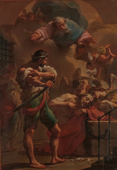 La ejecución de San Juan Bautista, ca. 1770 de Ubaldo Gandolfi