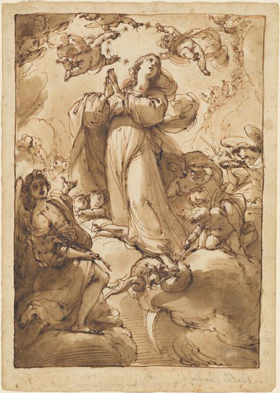 La Virgen de la Inmaculada Concepción de Ubaldo Gandolfi