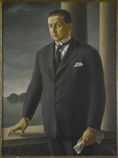 El hijo del armador, 1925 de Ubaldo Oppi