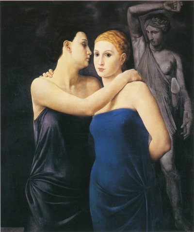 Le amiche, 1924 de Ubaldo Oppi