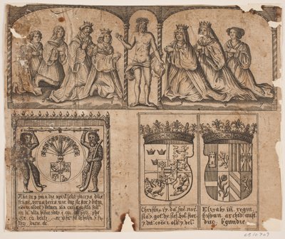 Parte del retablo de Claus Berg en Odense de Ubekendt