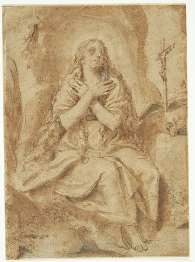 La Magdalena penitente de Ubekendt