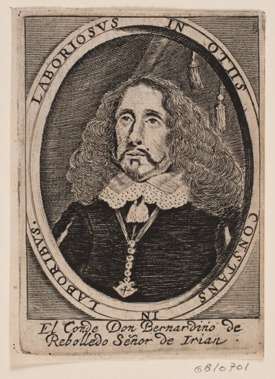 Don Bernardino de Rebolledo, enviado español de Ubekendt