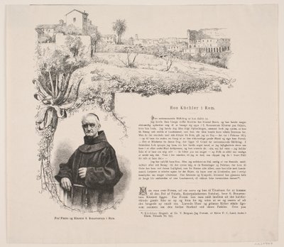 Fra Pietro y el monasterio de S. Bonaventerra en Roma. A. Küchler de Ubekendt