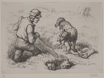 Ilustración de "Hr. Mikkel", poema de Christian Richardt de Ubekendt