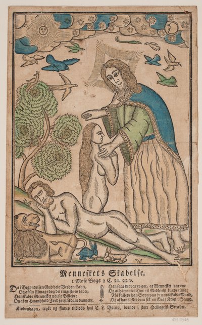 La creación del hombre de Ubekendt
