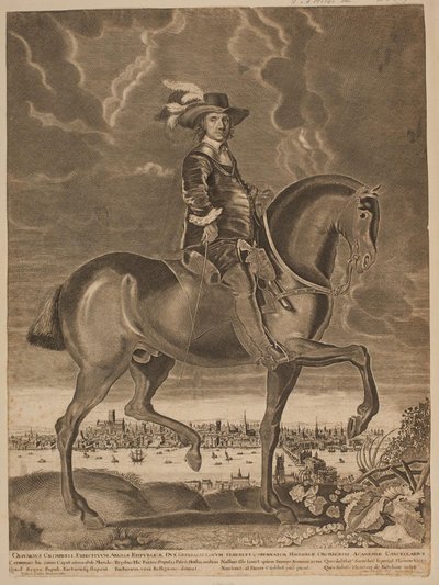 Oliver Cromwell a caballo de Ubekendt